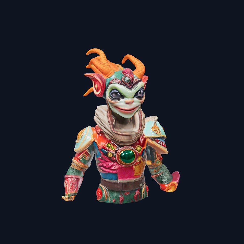 Fantasy Alien Warrior Model Pack